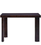 Sheesham Wood 4 Seater Dining Table Set with 4 Chairs for Home Warm Chestnut Finish, Brown