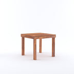 STRATA FURNITURE Solid Sheesham Wood 4 Seater Dining Table Set with Cushioned Chairs - 4 Chairs and 1 Table Dining Set for Dining Room Living Room Home Office Hotels Restaurant (Honey Finish)