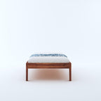 STRATA FURNITURE Sheesham Wood Single Size Bed Without Storage for Bedroom Living Room Home Wooden Palang Bed (Honey Finish)