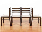 STRATA FURNITURE Sheesham Wooden Dining Table 4 Seater for Living Room 5 Piece Wooden Dining Room Sets with Chair for Home Kitchen Living Room Furniture (Brown Finish)