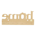 STRATA FURNITURE Wooden Home Key Holder for Living Room Bedroom Home Wall Decor Stylish Holder Solid Wood Wall Mounted Key Holder Stand (Brown Finish)